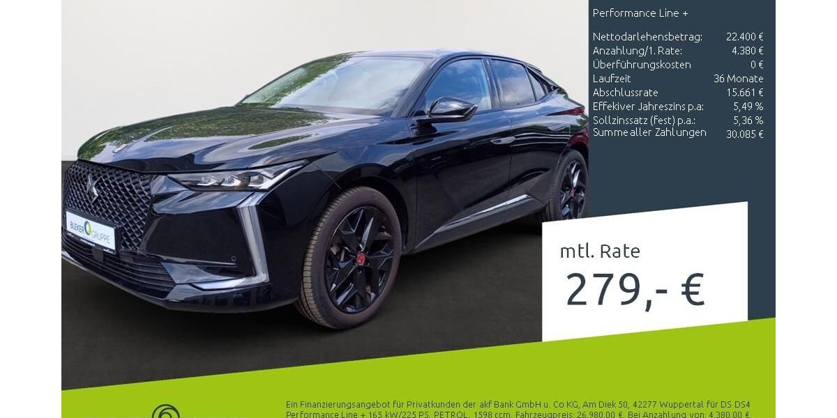 Citroen DS4 14.705 km 23.870 &euro; Dortmund 44263